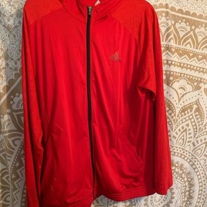 adidas CLIMACOOL red hoodie